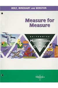 Britannica Mathematics in Context: Measure for Measure