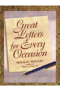 Great Letters for Every Occasion