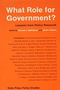 What Role for Government?