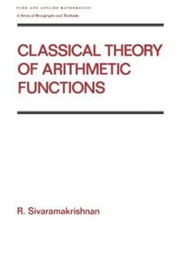 Classical Theory of Arithmetic Functions