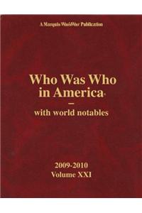 Who Was Who in America (Index Set)