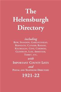 The Helensburgh Directory 1921-1922