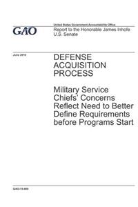 Defense Acquisition Process
