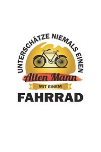 Unterschätze niemals einen alten Mann mit einem Fahrrad