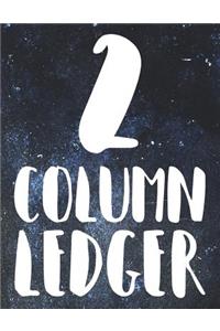 2 Column Ledger