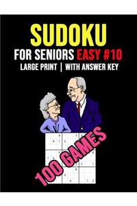 Sudoku For Seniors Easy #10 - 100 Games