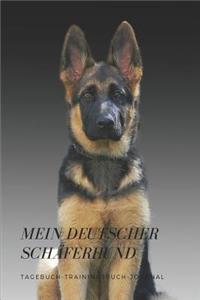 Mein Deutscher Schäferhund Tagebuch-Trainingsbuch-Journal