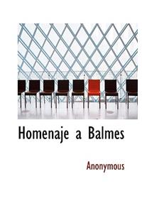 Homenaje a Balmes