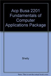 Acp Busa 2201 Fundamentals of Computer Applications Package