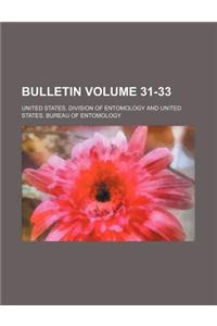 Bulletin Volume 31-33