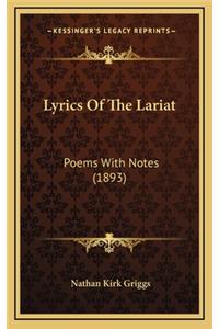 Lyrics of the Lariat