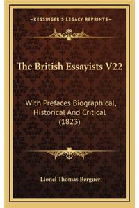 The British Essayists V22