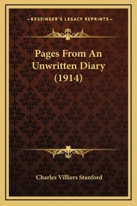 Pages From An Unwritten Diary (1914)