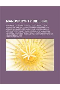 Manuskrypty Biblijne