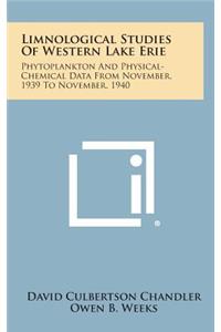 Limnological Studies of Western Lake Erie