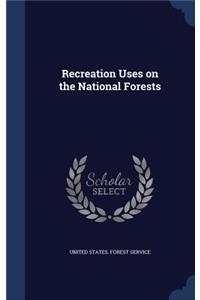 Recreation Uses on the National Forests