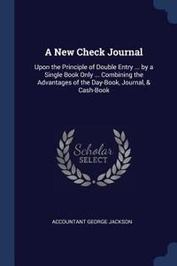 A New Check Journal