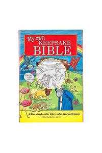 My Own Keepsake Bible: A Kids Bible Storybook to Color