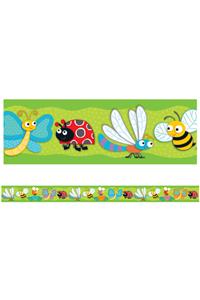 Buggy for Bugs Straight Bulletin Board Borders