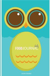 Daily Food Journal - Owl