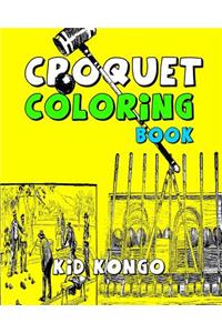 Croquet Coloring Book