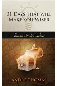 31 Days that Will Make You Wiser