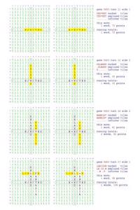 Fifty Scrabble Box Scores Games 5451-5500