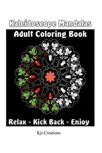 Kaleidoscope Mandala Adult Coloring Book