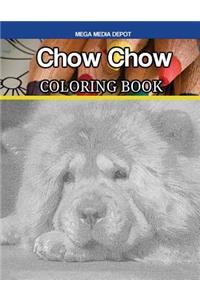 Chow Chow Coloring Book