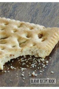 Blank Recipe Book - Kitchen Cracker
