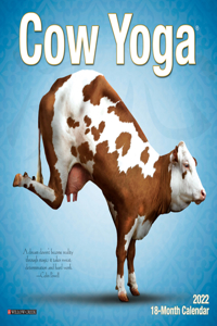 Cow Yoga 2022 Mini Wall Calendar