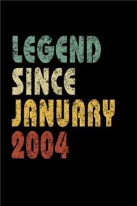 Legend Since January 2004