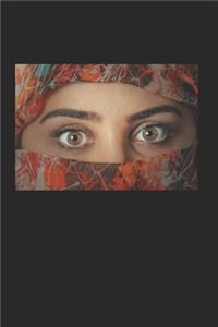 Sexy Arabische Frauen Augen Schleier Kopftuch