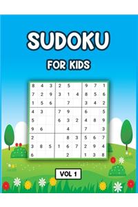 Sudoku For Kids Vol 1