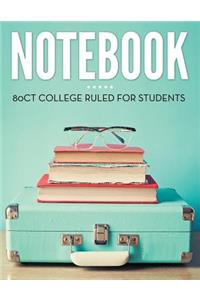 Notebook 80Ct College Ruled For Students