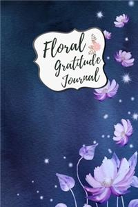 Floral Gratitude Journal