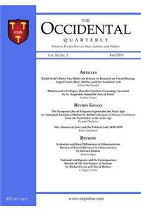 The Occidental Quarterly