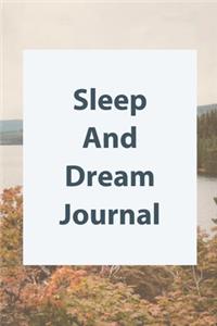 Sleep and Dream Journal