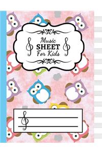 Music Sheet For Kids