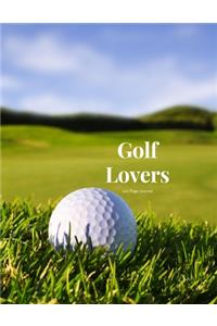 Golf Lovers 100 page Journal