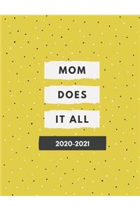 2020-2021 2 Year Planner Mom Does It All Monthly Calendar Goals Agenda Schedule Organizer