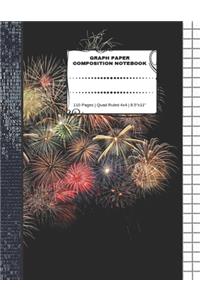 Graph Paper Composition Notebook