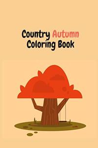 Country Autumn Coloring Book