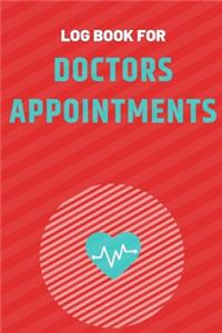 Log book for Doctors appointments