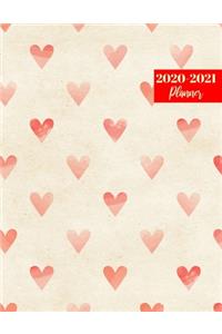 2020-2021 Planner: Nice Weekly & Monthly Planner with Calendar - Personal Journal Week Planners & Goal Planner Organizer