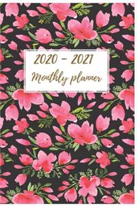 Monthly Planner 2020-2021
