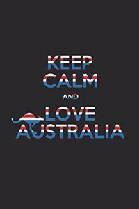 Keep calm and love australia