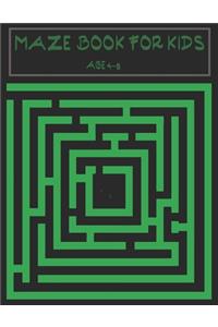 Maze book for kids age 4-8