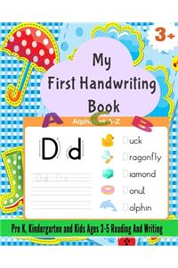 My First Handwriting Book