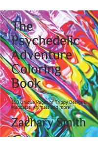 Psychedelic Adventure Coloring Book